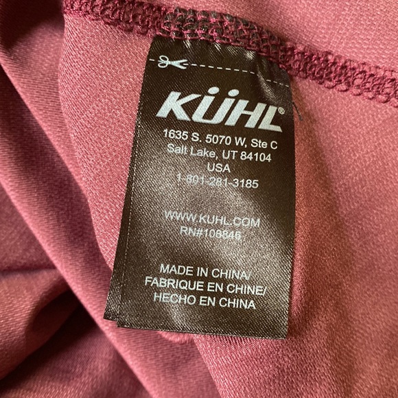 Kuhl Skulpt Dress Spaghetti strap Mauve rose Outdoor Hiking Dress Shelf Bra M - Picture 10 of 12